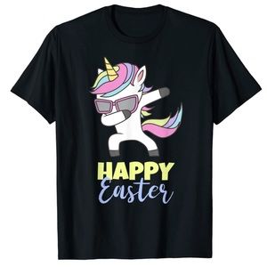 🐣🦄 Happy Easter Dabbing Unicorn Shirt